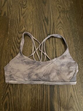 lululemon athletica Strappy Sports Bra in Grey